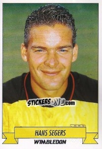 Cromo Hans Segers - English Football 1992-1993 - Panini