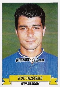 Sticker Scott Fitzgerald - English Football 1992-1993 n. 254 - Panini
