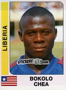 Sticker Bokolo Chea - African Cup of Nations 1996 - Panini