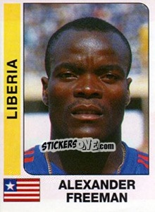 Sticker Alexander Freeman - African Cup of Nations 1996 - Panini