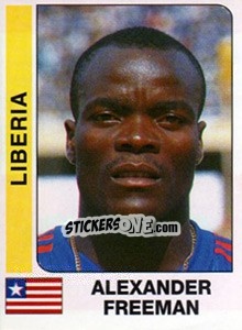 Cromo Alexander Freeman - African Cup of Nations 1996 - Panini