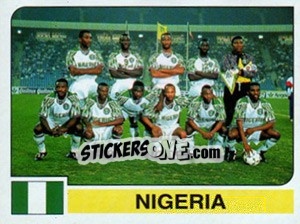 Figurina Team - African Cup of Nations 1996 - Panini