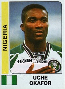 Sticker Uche Okafor - African Cup of Nations 1996 - Panini