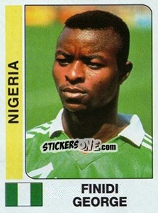 Figurina Finidi George - African Cup of Nations 1996 - Panini