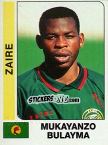 Cromo Mukayanzo Bulayma - African Cup of Nations 1996 - Panini
