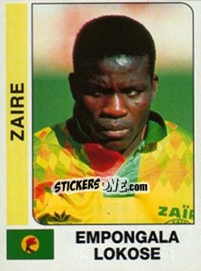 Cromo Empongala Lokose - African Cup of Nations 1996 - Panini