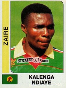Figurina Kalenga Ndiaye - African Cup of Nations 1996 - Panini