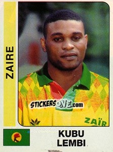 Figurina Kubu Lembi - African Cup of Nations 1996 - Panini