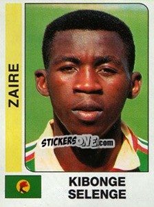 Cromo Kibonge Selenge - African Cup of Nations 1996 - Panini