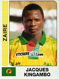 Sticker Jacques Kingambo - African Cup of Nations 1996 n. 215 - Panini