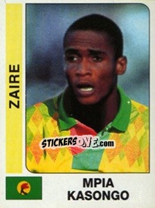 Sticker Mpia Kasongo - African Cup of Nations 1996 - Panini