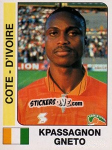 Figurina Kpassagnon Gneto - African Cup of Nations 1996 - Panini