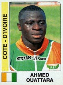 Cromo Ahmed Ouatara - African Cup of Nations 1996 - Panini