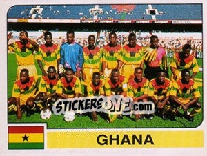 Figurina Team - African Cup of Nations 1996 - Panini