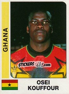 Sticker Osei Kouffour - African Cup of Nations 1996 n. 242 - Panini