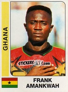 Cromo Frank Amankwah - African Cup of Nations 1996 - Panini