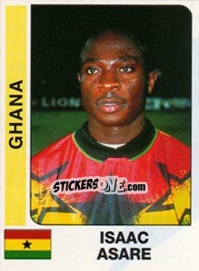 Sticker Isaac Asare - African Cup of Nations 1996 - Panini