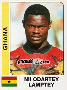 Sticker Nil Odartey Lamptey - African Cup of Nations 1996 - Panini