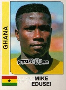 Cromo Mike Edusei - African Cup of Nations 1996 - Panini