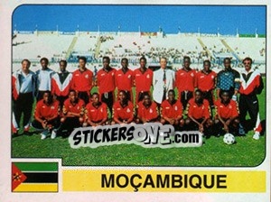 Figurina Team - African Cup of Nations 1996 - Panini