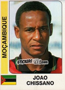 Cromo Joao Chissand - African Cup of Nations 1996 - Panini