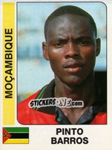 Figurina Pinto Barros - African Cup of Nations 1996 - Panini