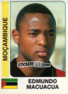 Cromo Edmund Macuauca - African Cup of Nations 1996 - Panini