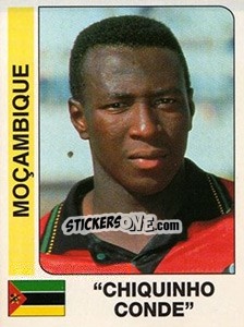 Sticker 'Chiqinho Conde'' - African Cup of Nations 1996 - Panini