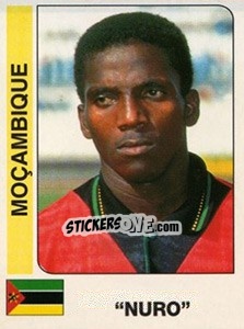 Cromo 'Nuro'' - African Cup of Nations 1996 - Panini
