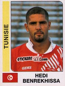 Sticker Hedi Benrekhissa - African Cup of Nations 1996 n. 277 - Panini