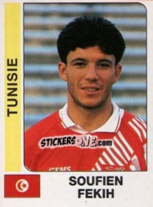 Sticker Soufien Fekih - African Cup of Nations 1996 - Panini