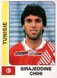 Sticker Serajeddine Chihi - African Cup of Nations 1996 n. 286 - Panini