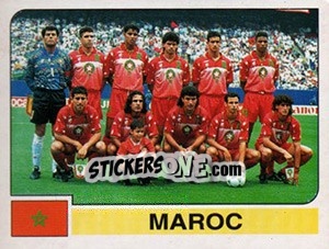 Sticker Team - African Cup of Nations 1996 - Panini