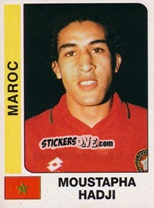 Sticker Moustapha Hadji - African Cup of Nations 1996 n. 295 - Panini