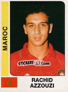 Sticker Rachid Azzouzi - African Cup of Nations 1996 n. 296 - Panini