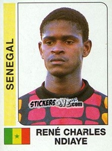 Sticker Rene Charles Ndiaye - African Cup of Nations 1996 n. 300 - Panini