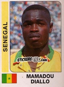 Sticker Mamadou Diallo - African Cup of Nations 1996 n. 303 - Panini