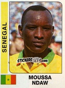 Cromo Moussa Ndaw - African Cup of Nations 1996 - Panini