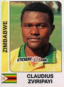 Cromo Claudius Zviripayi - African Cup of Nations 1996 - Panini