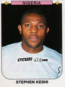 Sticker Stephen Keshi - African Cup of Nations 1996 - Panini