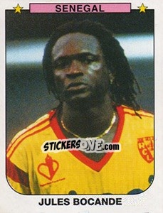 Sticker Jules Bocande - African Cup of Nations 1996 n. 3 - Panini