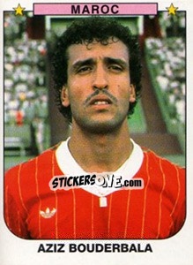 Sticker Aziz Bouderbala - African Cup of Nations 1996 n. 7 - Panini