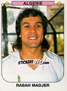 Sticker Rabah Madjer - African Cup of Nations 1996 - Panini