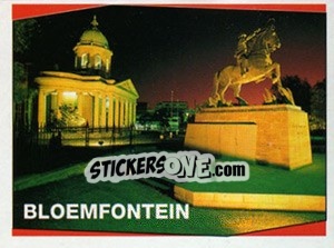 Sticker Bloemfontein - African Cup of Nations 1996 - Panini