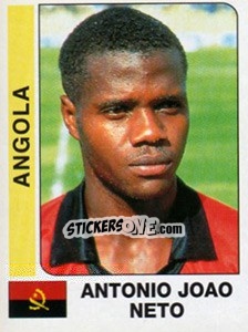 Cromo Antonio Joao Neto - African Cup of Nations 1996 - Panini