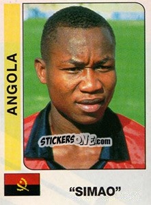 Figurina Simao - African Cup of Nations 1996 - Panini