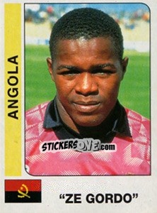 Sticker Ze Gordo - African Cup of Nations 1996 - Panini