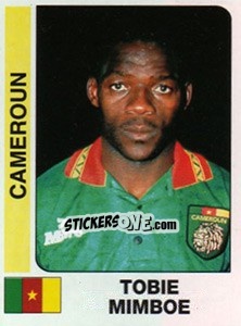 Sticker Tobie Mimboe - African Cup of Nations 1996 n. 39 - Panini