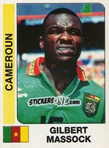 Cromo Gilbert Massock - African Cup of Nations 1996 - Panini