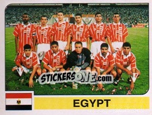 Sticker Team - African Cup of Nations 1996 - Panini